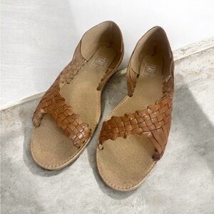 Women's Brown Mexican Leather Sandals